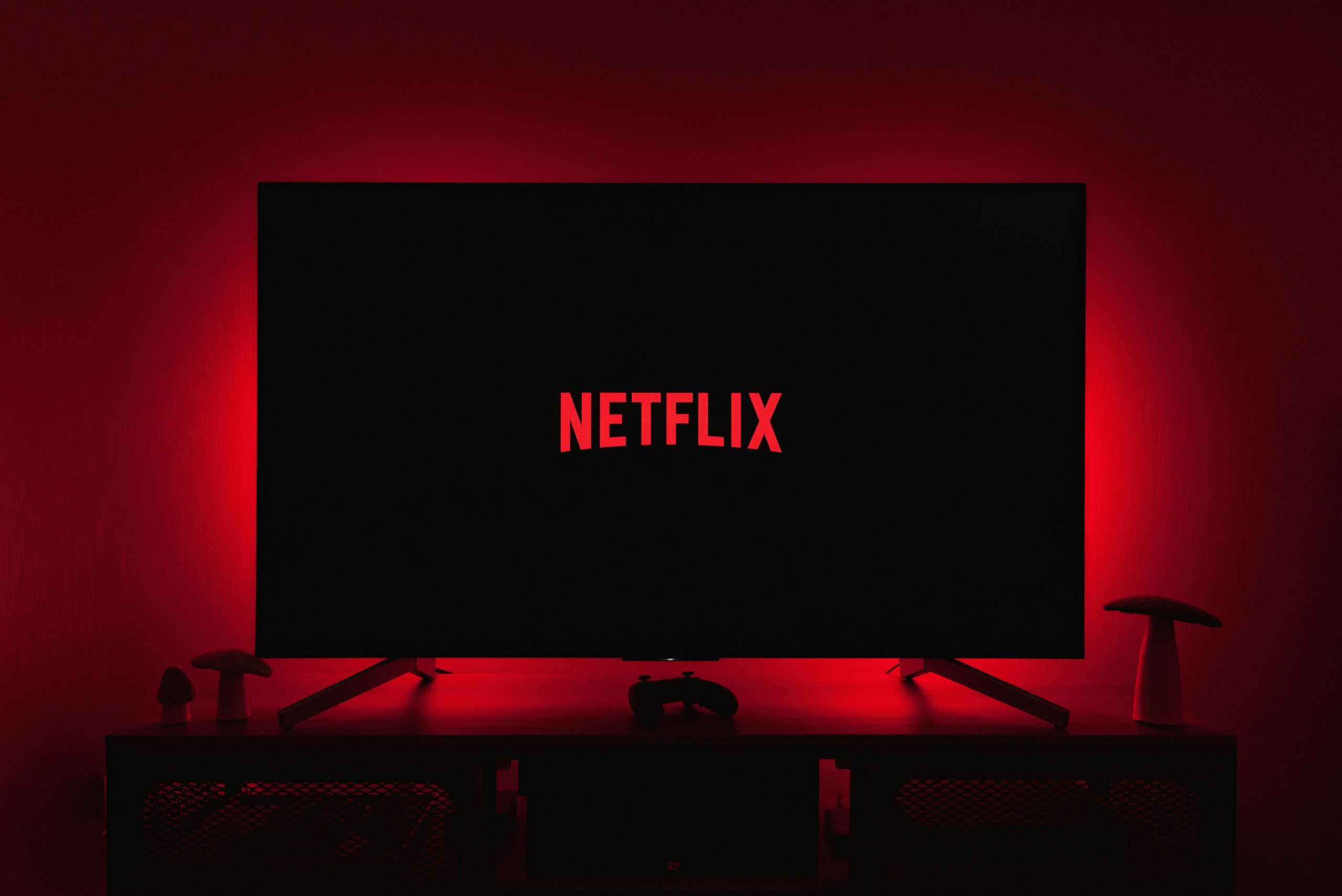 Netflix title screen, Netflix advertising